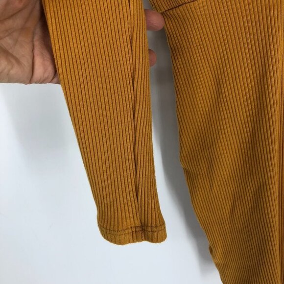 NWT FREE PEOPLE yellow On The Rooftop mini Dress S - Picture 12 of 16